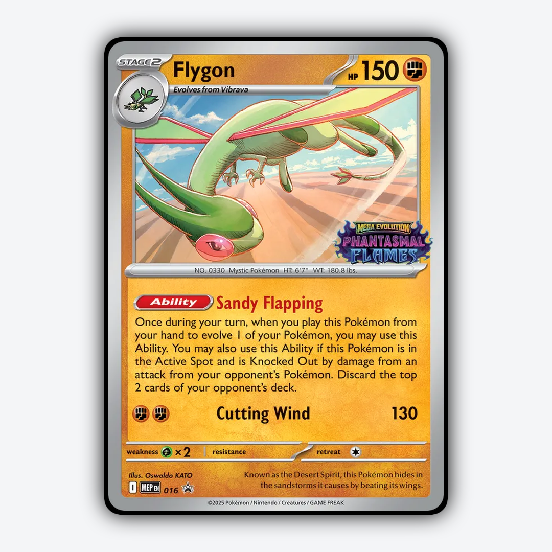 Flygon #16 - ME Black Star Promos Set - Card Rug