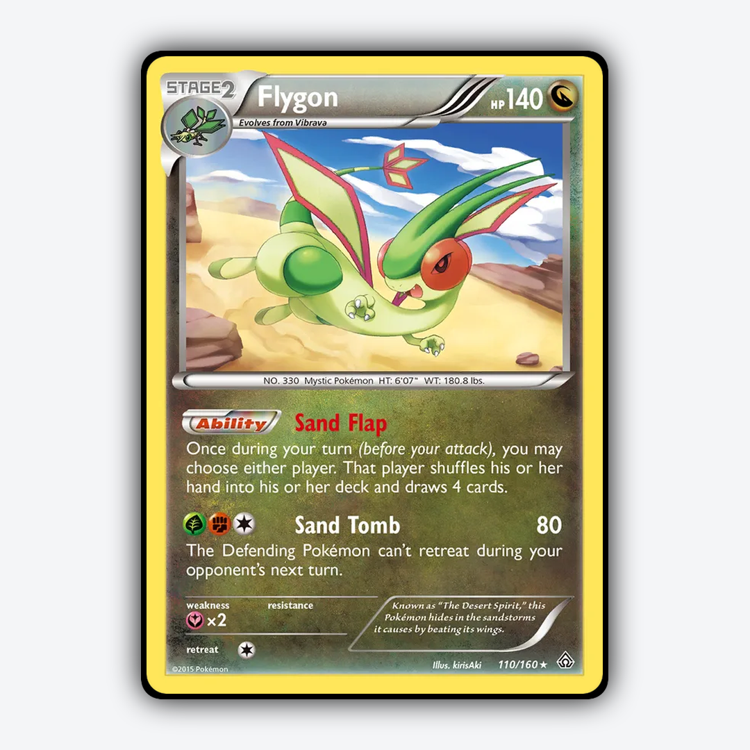 Flygon 110/160 - Primal Clash Set - Card Rug