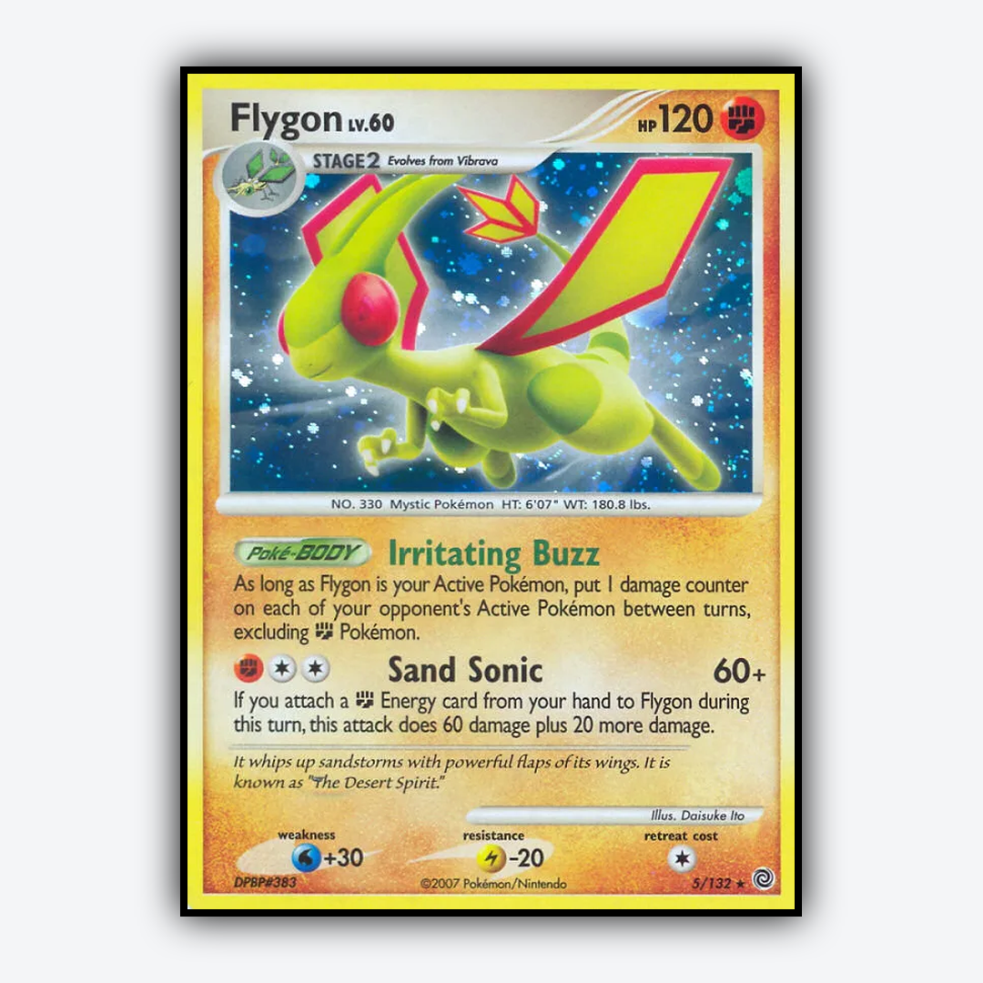 Flygon 005/132 - Secret Wonders Set - Card Rug