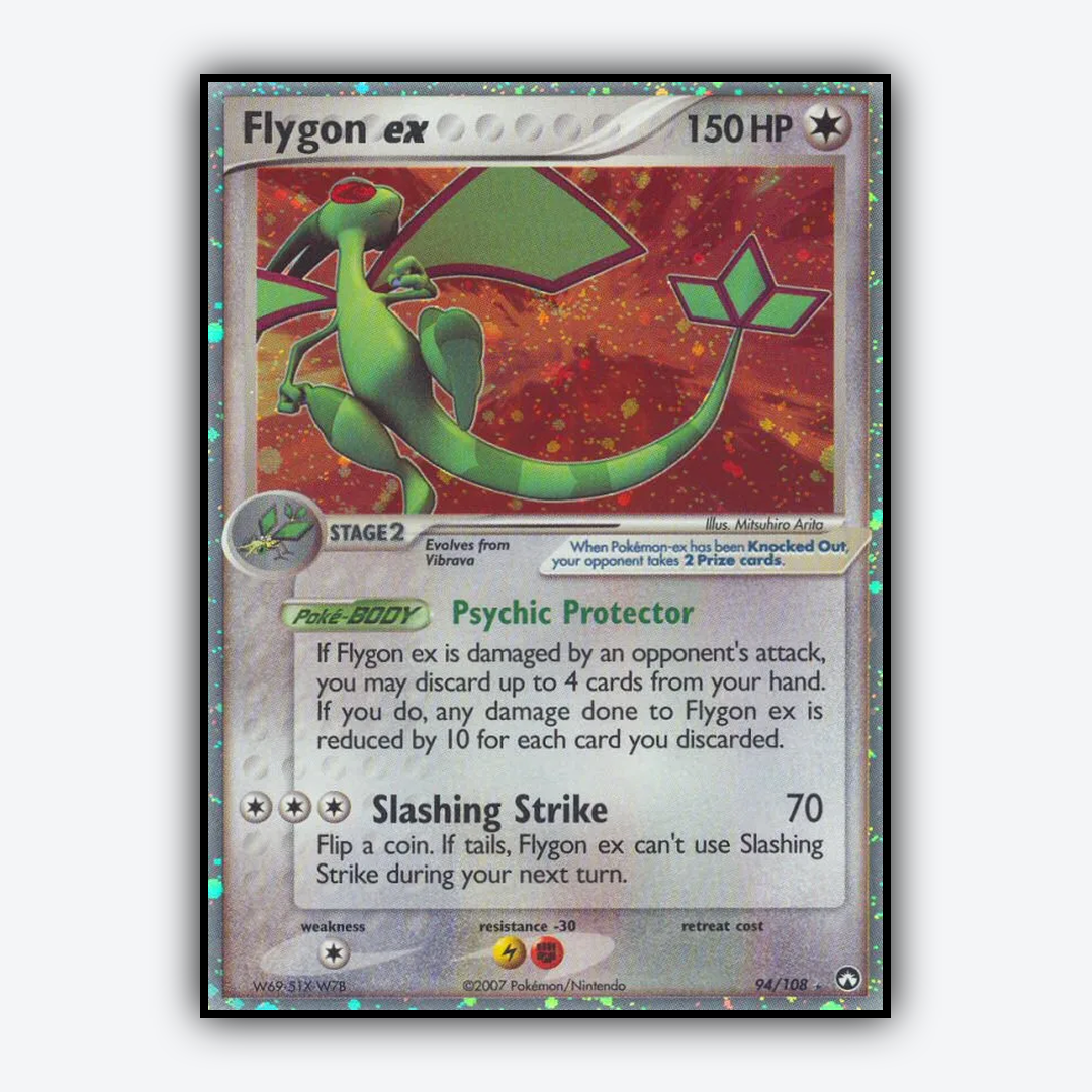 Flygon ex 094/108 - Power Keepers Set - Card Rug