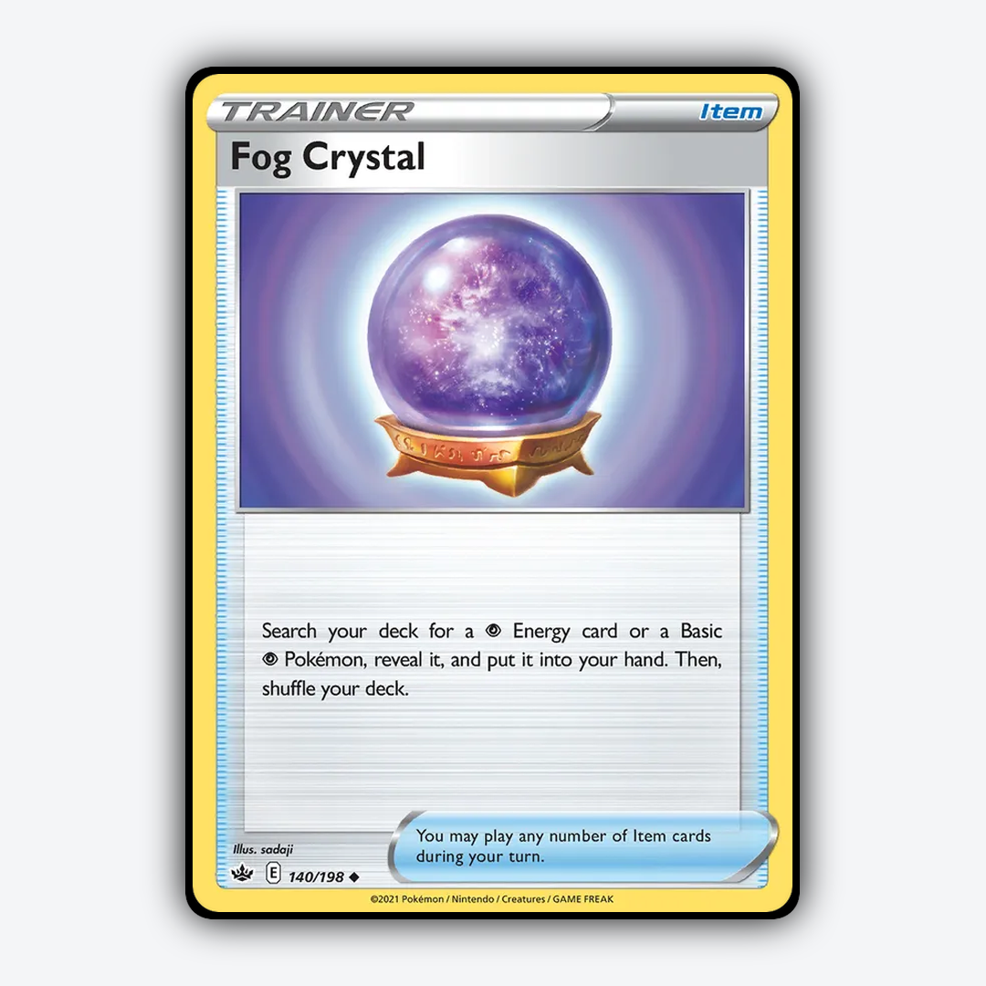 Fog Crystal 140/198 - Chilling Reign Set - Card Rug
