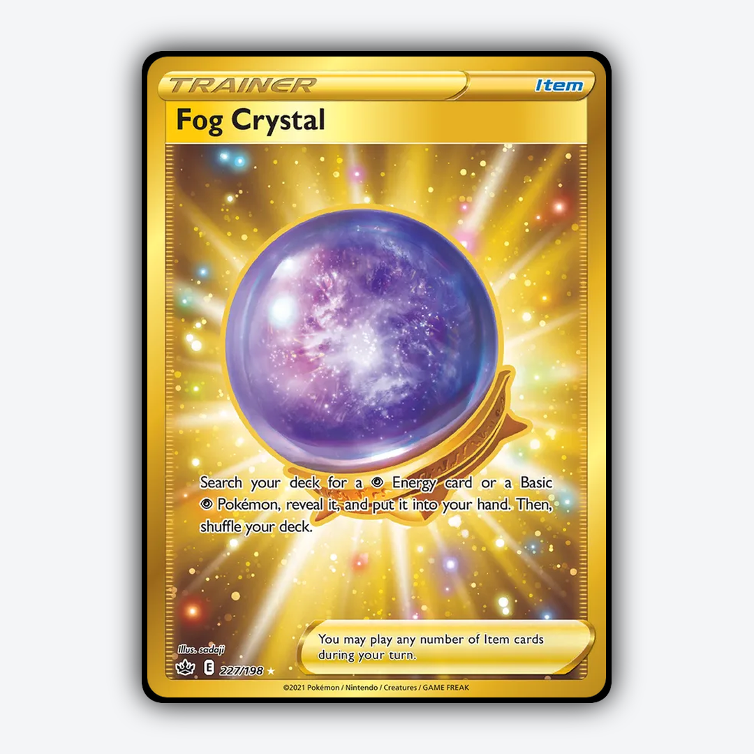 Fog Crystal 227/198 - Chilling Reign Set - Card Rug