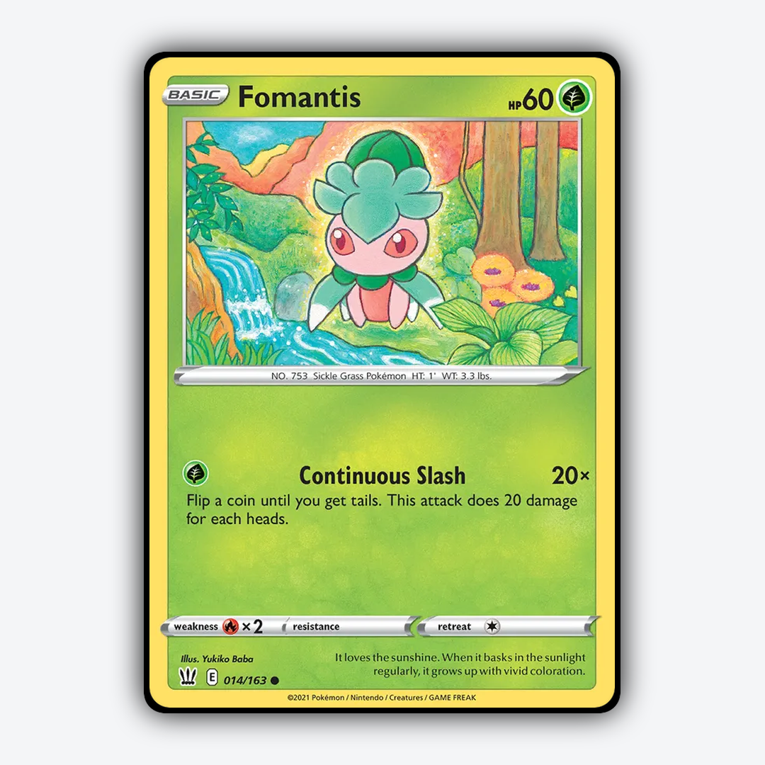 Fomantis 014/163 - Battle Styles Set - Card Rug