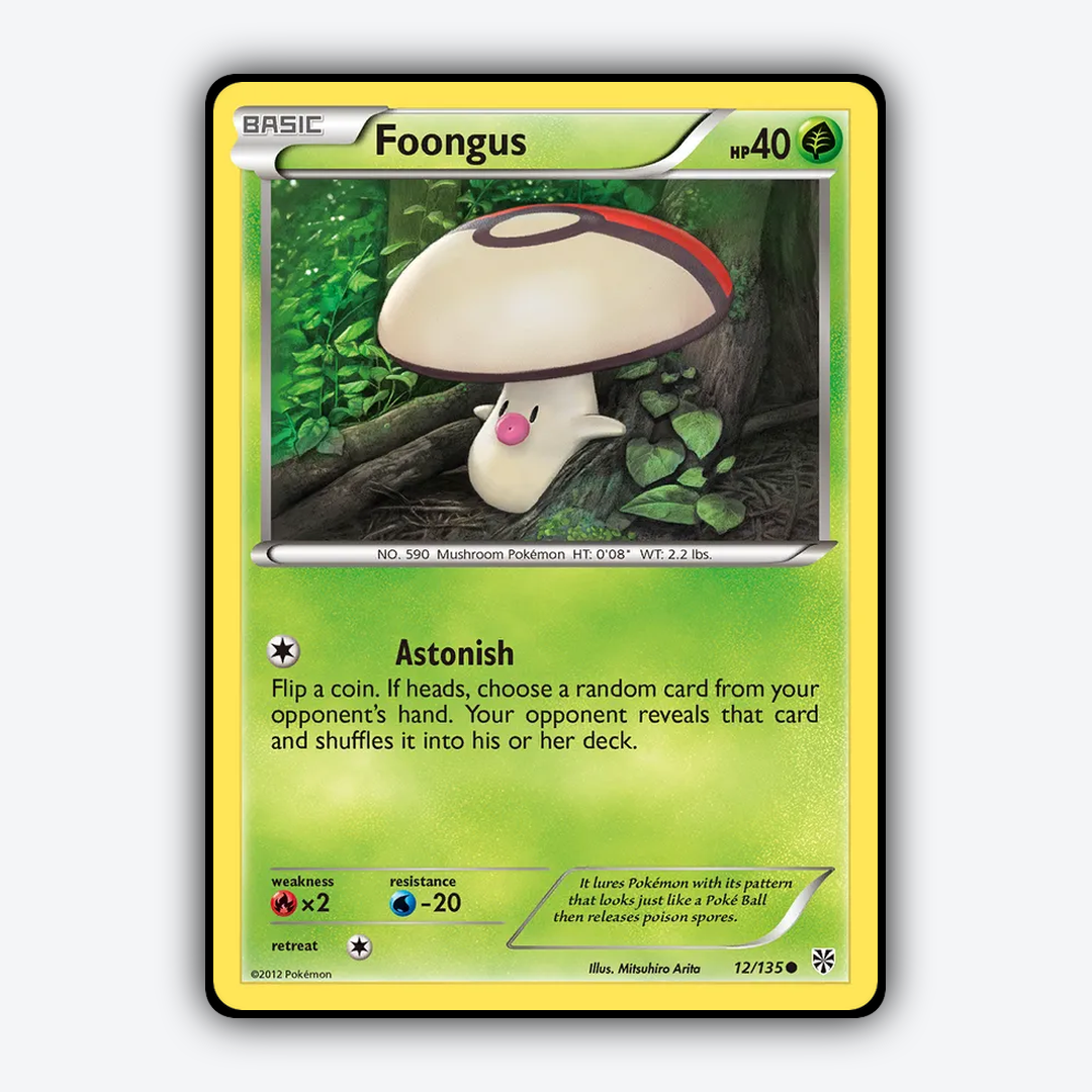 Foongus 012/135 - Plasma Storm Set - Card Rug