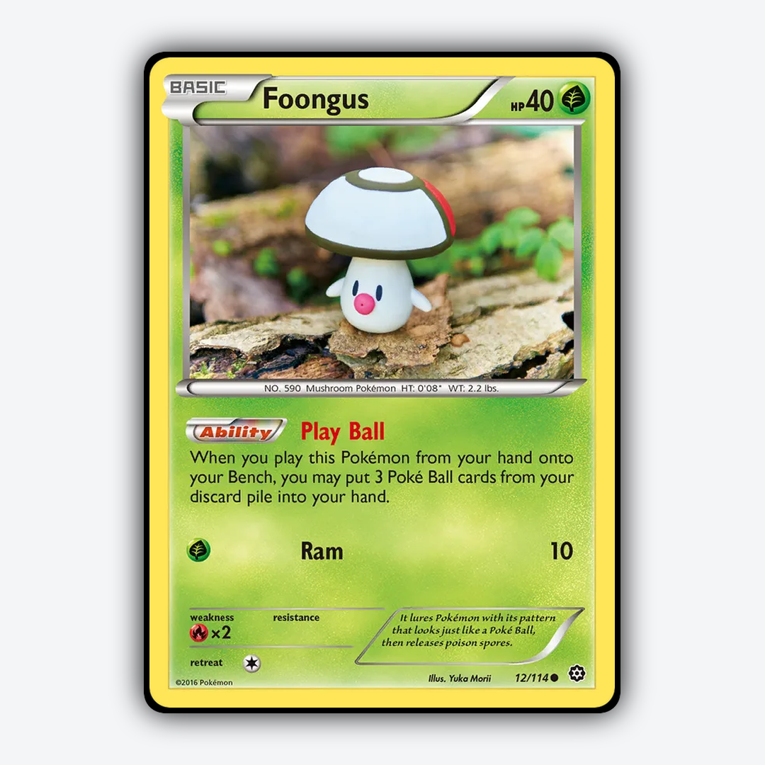 Foongus 012/114 - Steam Siege Set - Card Rug