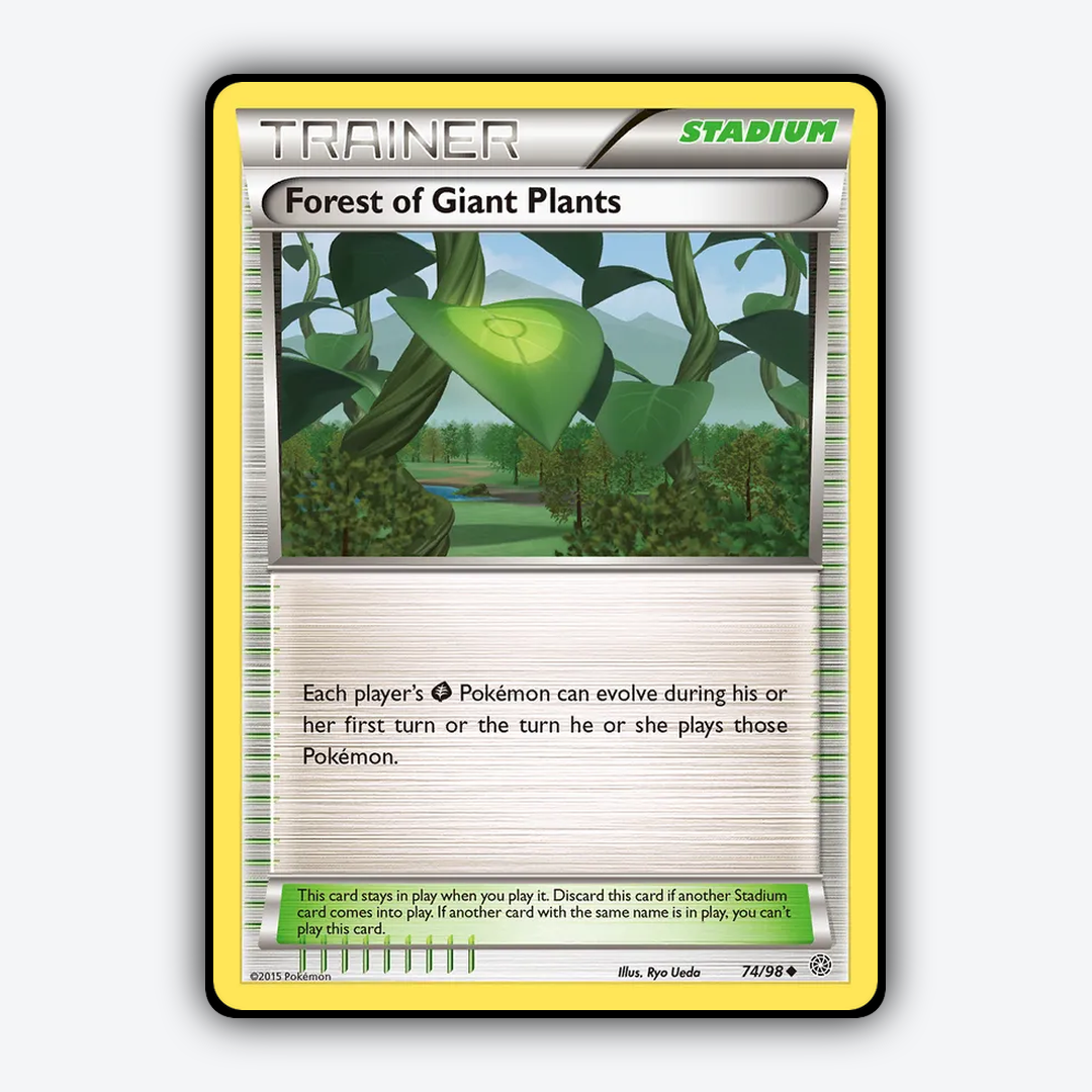 Forest of Giant Plants 074/98 - Ancient Origins Set - Card Rug