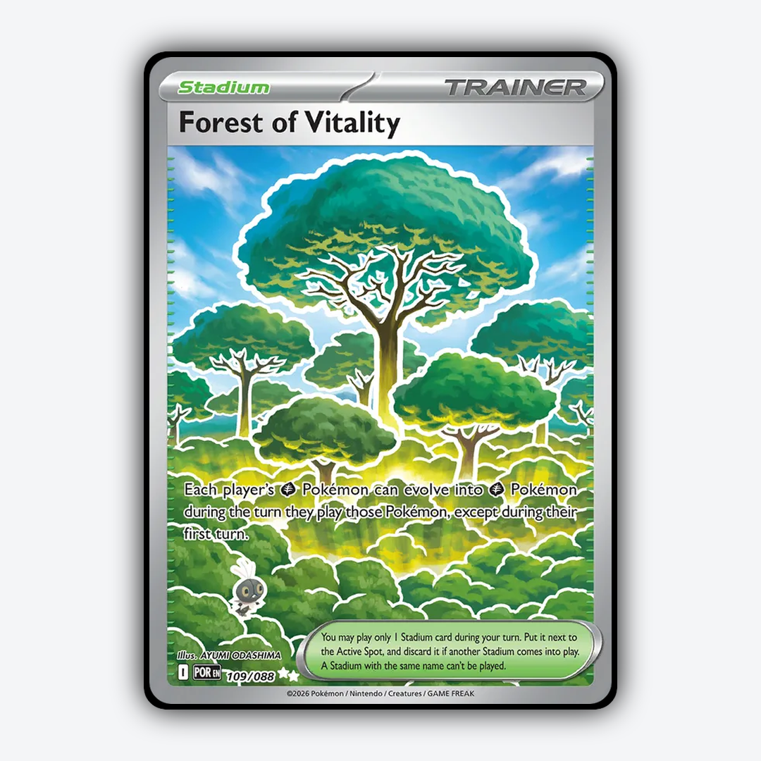 Forest of Vitality 109/088 - Perfect Order Set - Card Rug
