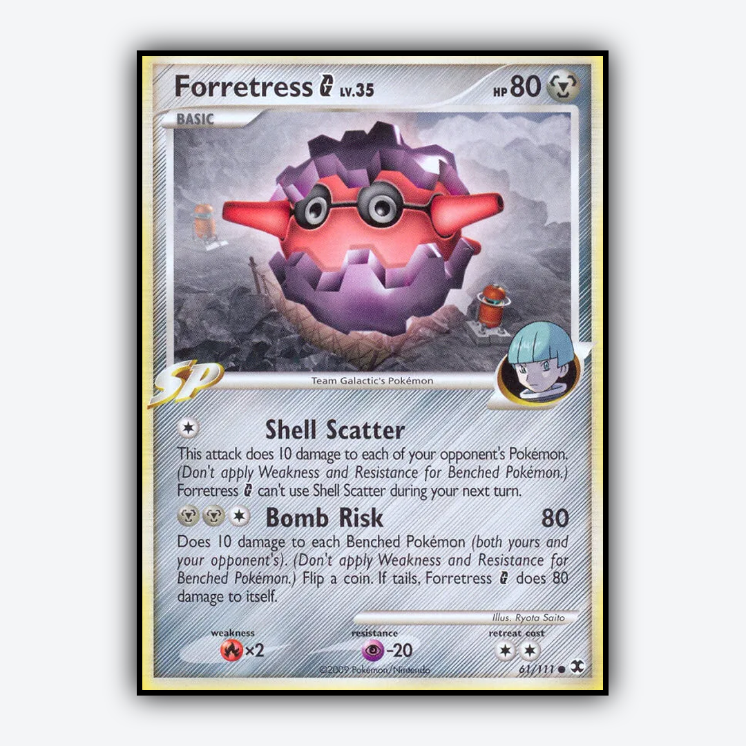 Forretress G 061/111 - Rising Rivals Set - Card Rug