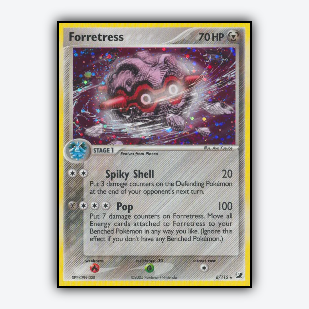 Forretress 006/115 - Unseen Forces Set - Card Rug