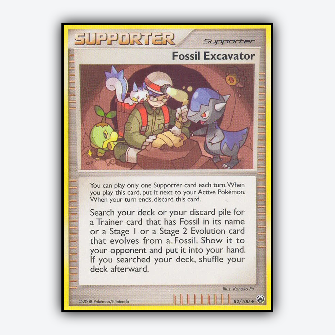 Fossil Excavator 082/100 - Majestic Dawn Set - Card Rug