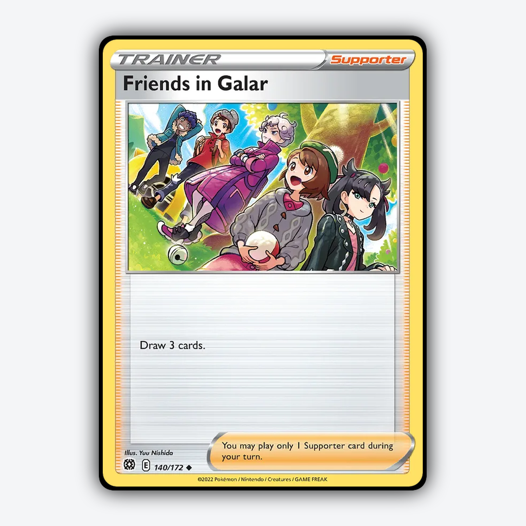 Friends in Galar 140/172 - Brilliant Stars Set - Card Rug