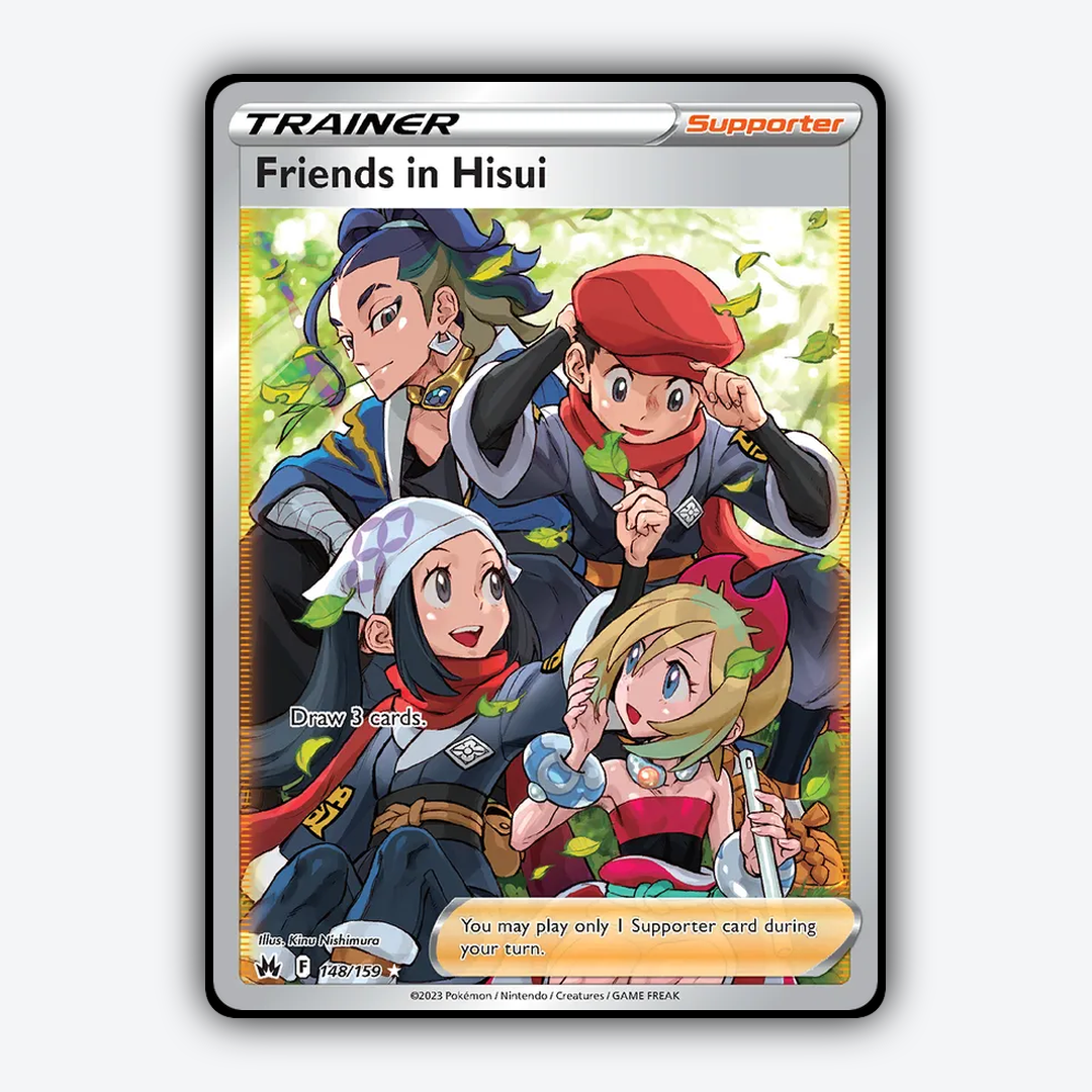 Friends in Hisui 148/159 - Crown Zenith Set - Card Rug