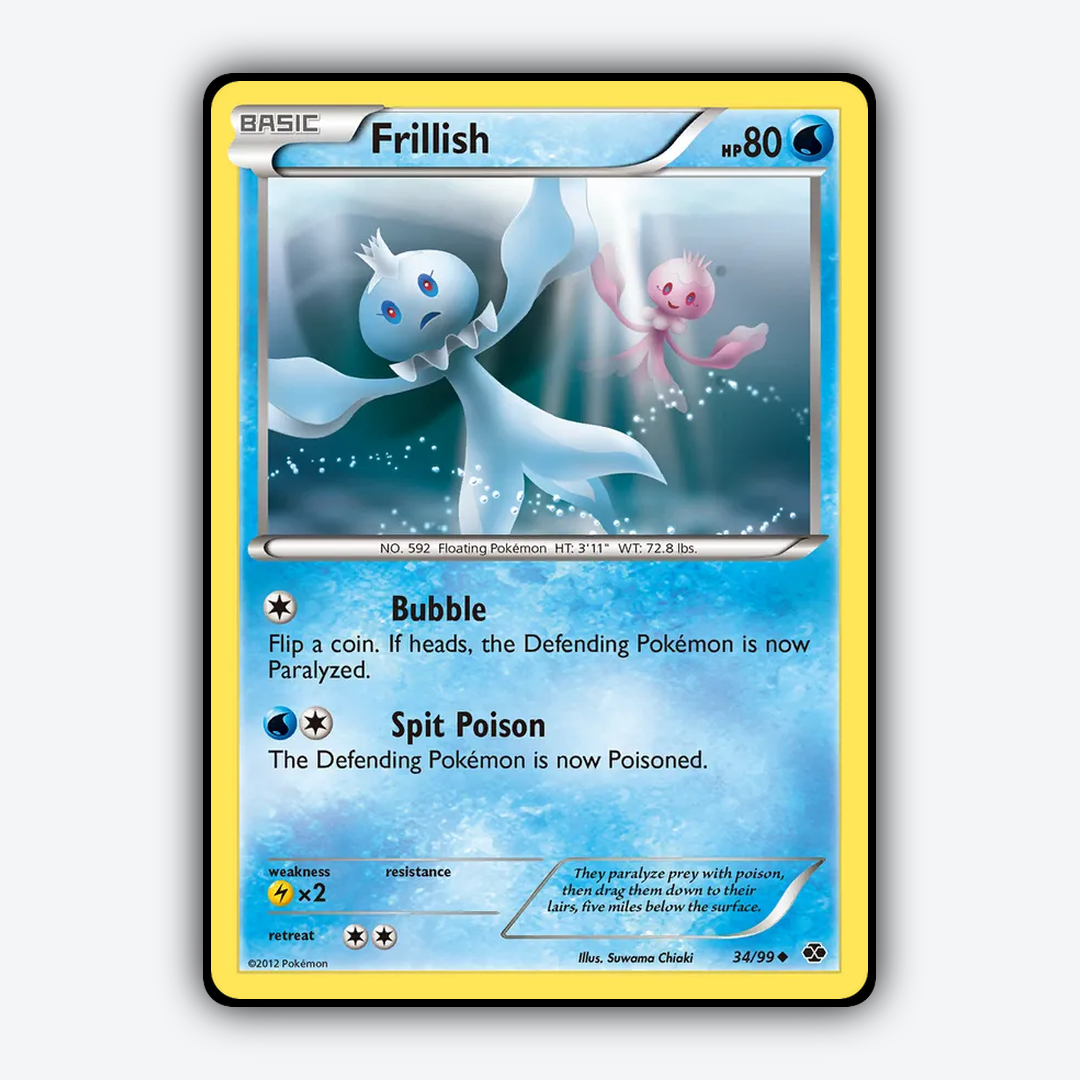 Frillish 034/99 - Next Destinies Set - Card Rug