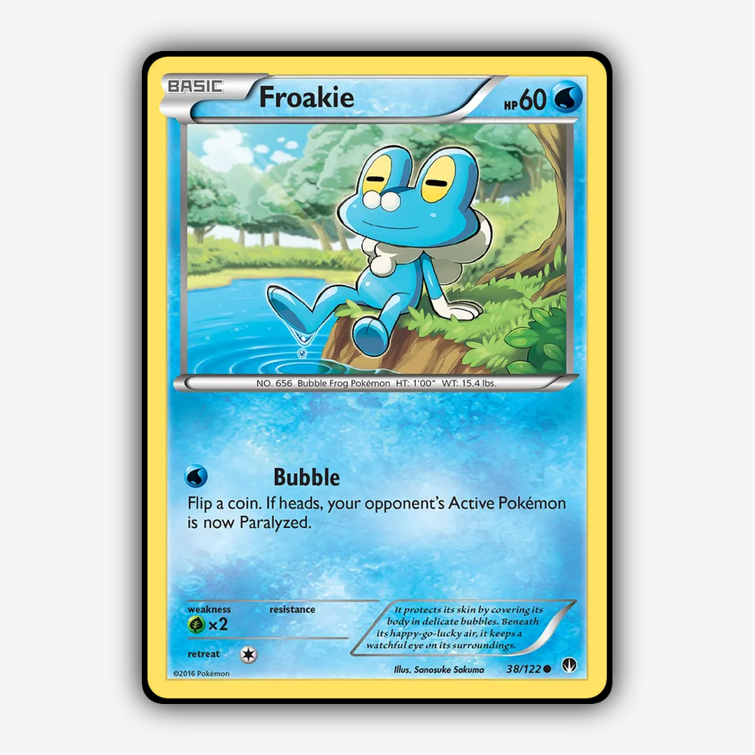 Froakie 038/122 - BREAKpoint Set - Card Rug