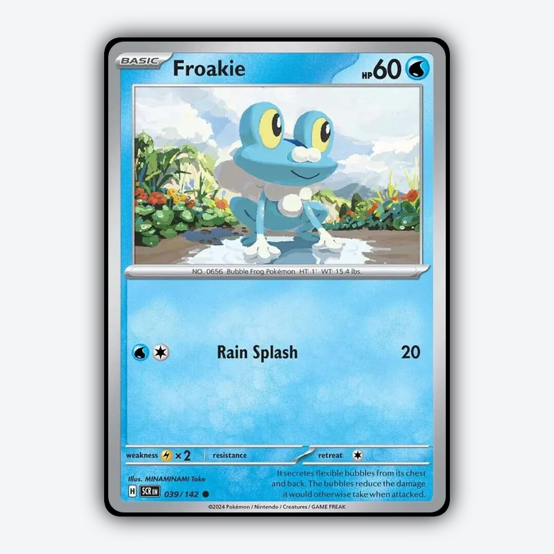 Froakie 039/142 - Stellar Crown Set - Card Rug