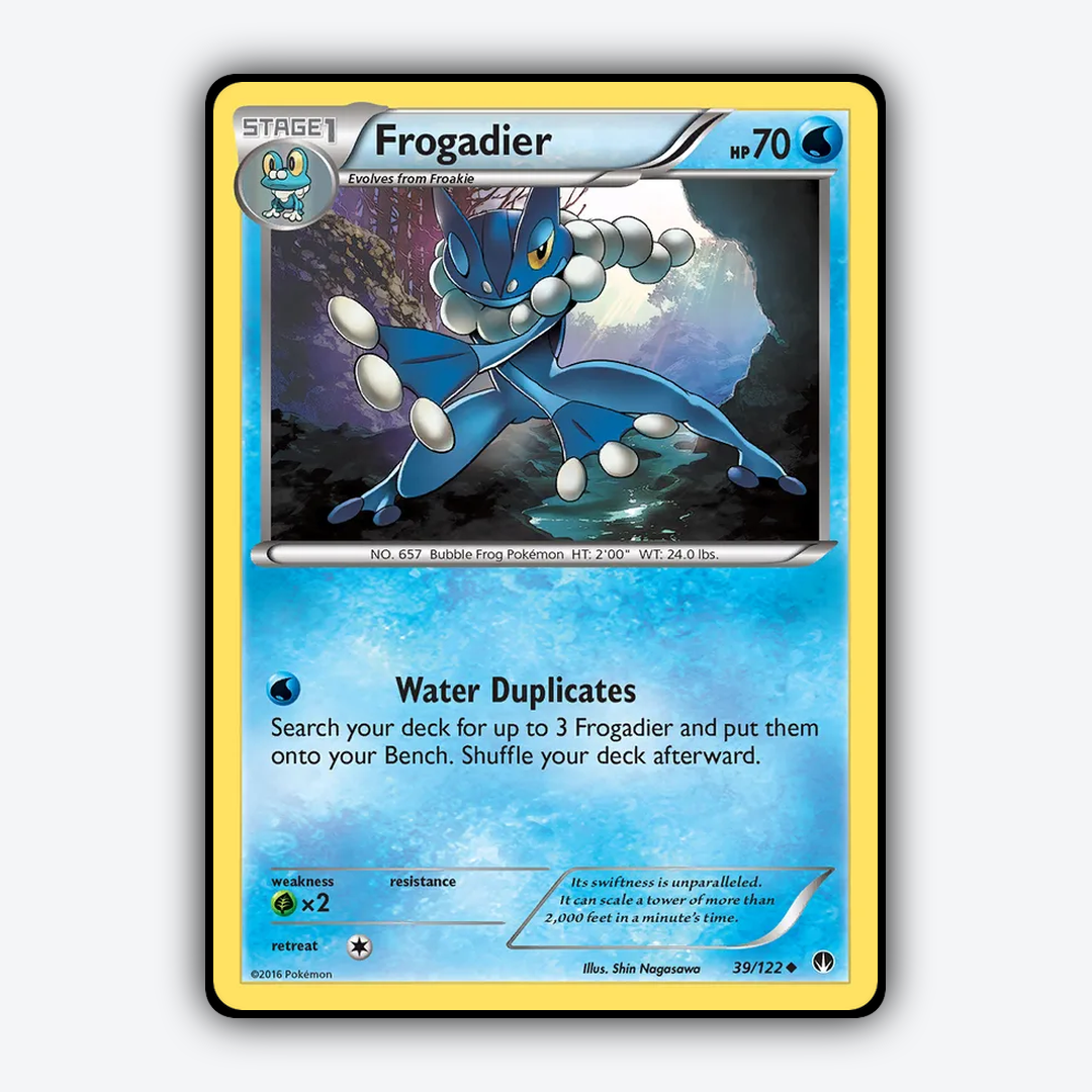 Frogadier 039/122 - BREAKpoint Set - Card Rug