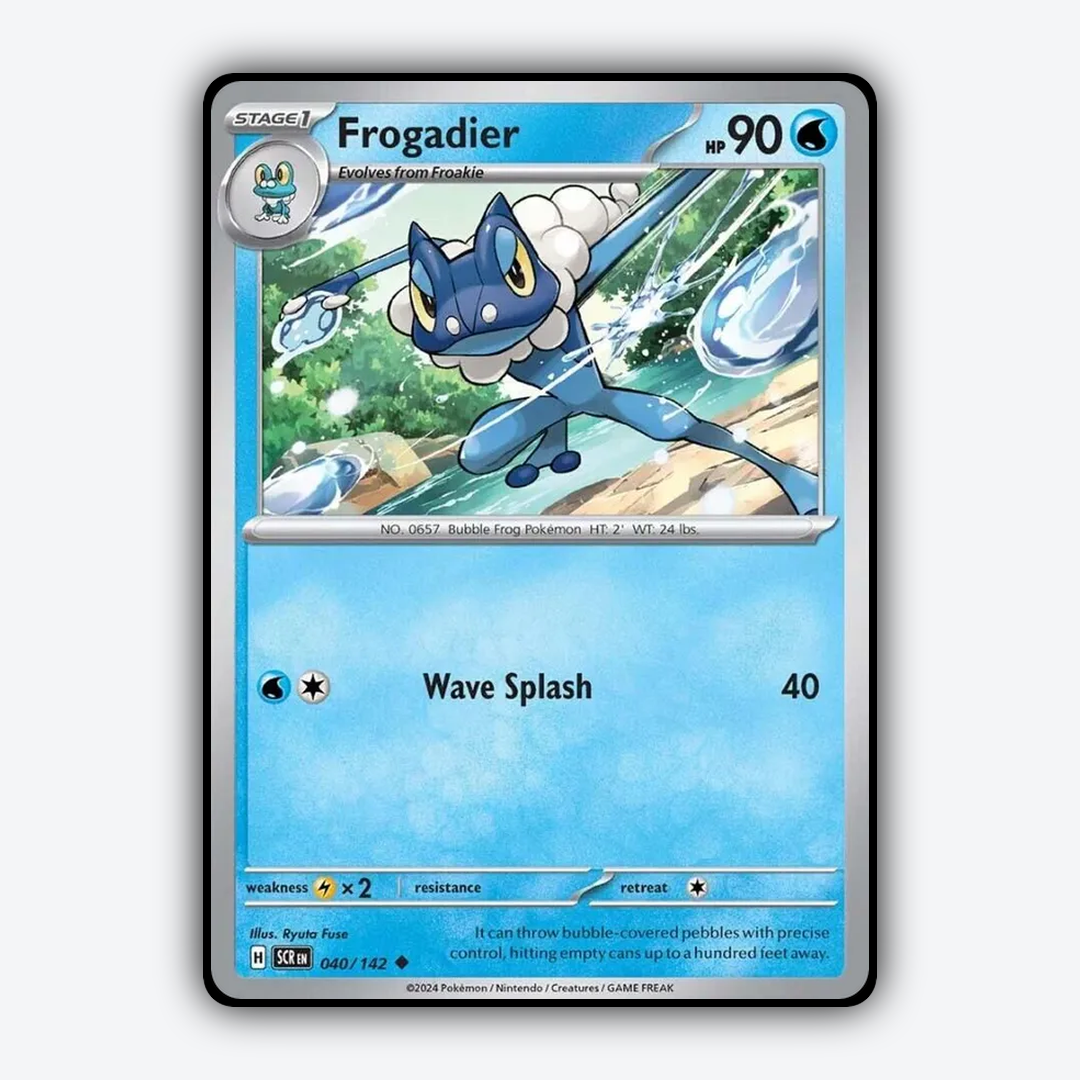 Frogadier 040/142 - Stellar Crown Set - Card Rug