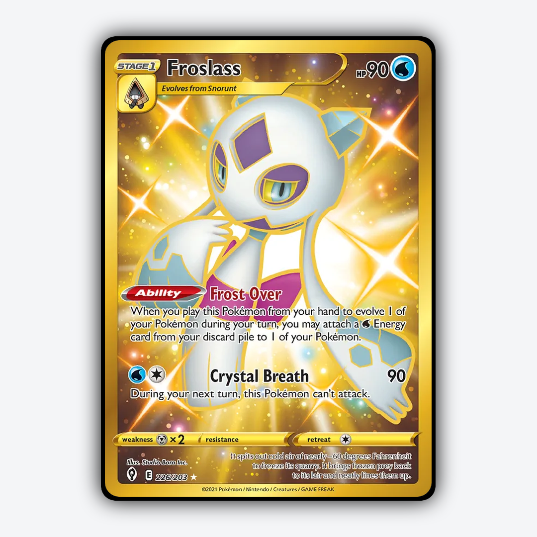 Froslass #226 - Evolving Skies Set - Card Rug