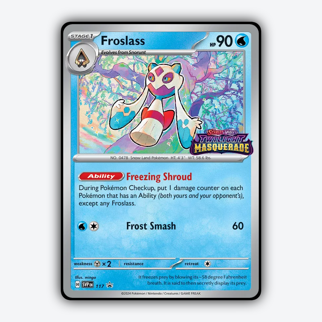 Froslass #117 - Scarlet & Violet Black Star Promos Set - Card Rug