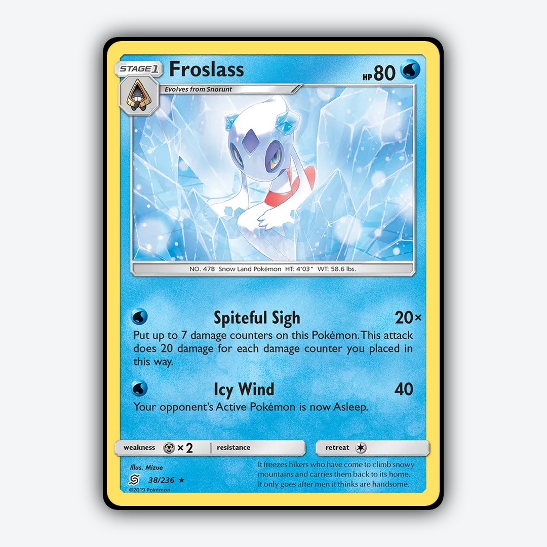 Froslass 038/236 - Unified Minds Set - Card Rug