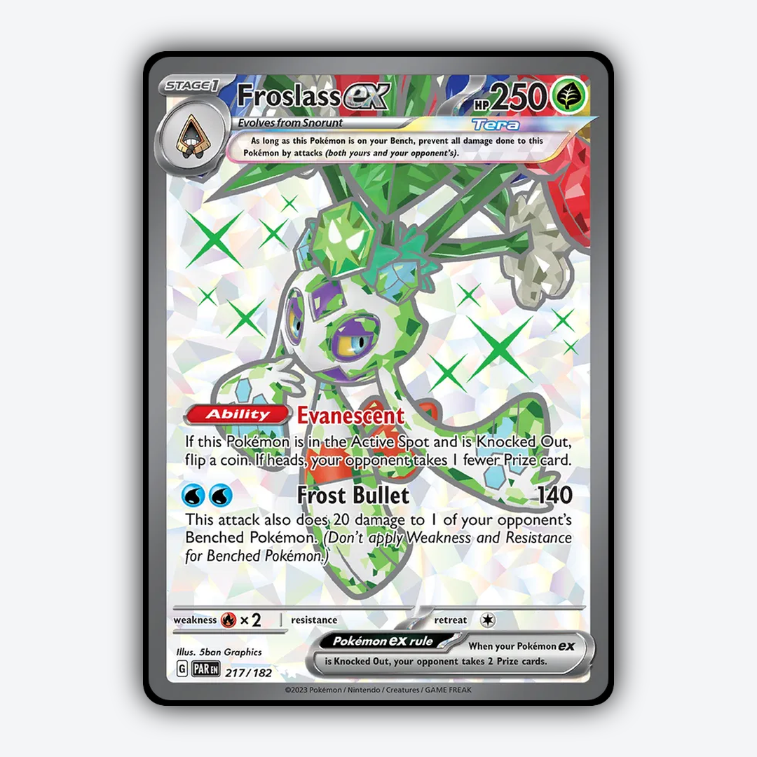 Froslass ex #217 - Paradox Rift Set - Card Rug
