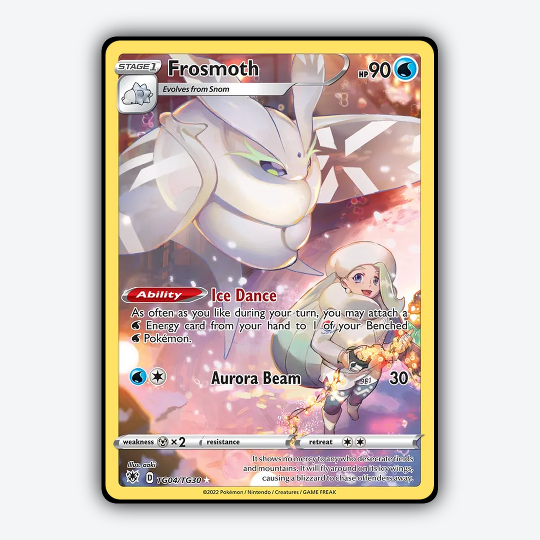 Frosmoth TG004/30 - TG004/30 Astral Radiance Trainer Gallery Set - Card Rug