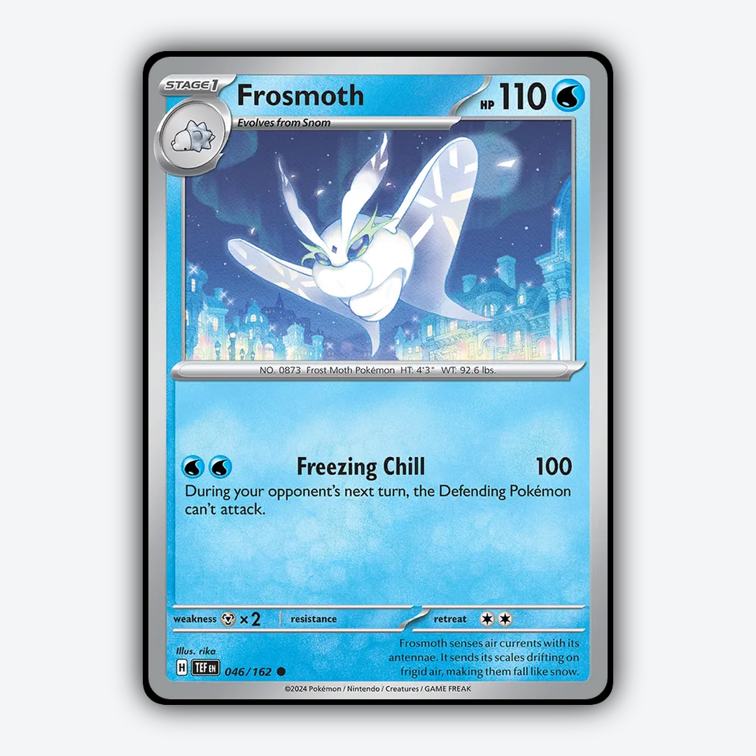 Frosmoth 046/162 - Temporal Forces Set - Card Rug