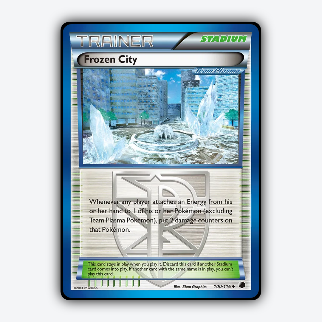 Frozen City 100/116 - Plasma Freeze Set - Card Rug