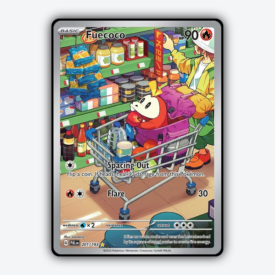 Fuecoco 201/193 - Paldea Evolved Set - Card Rug