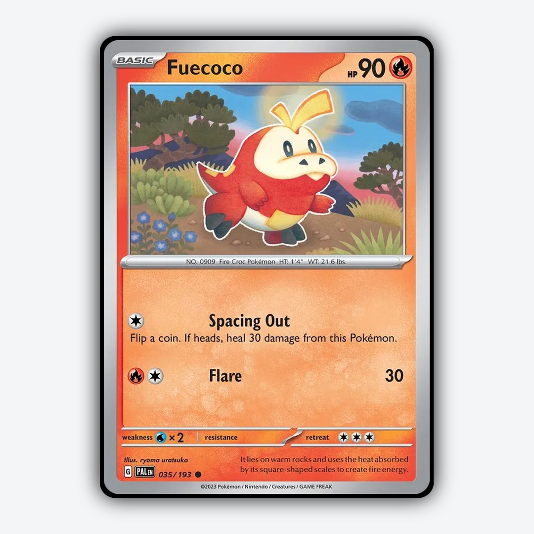 Fuecoco 035/193 - Paldea Evolved Set - Card Rug