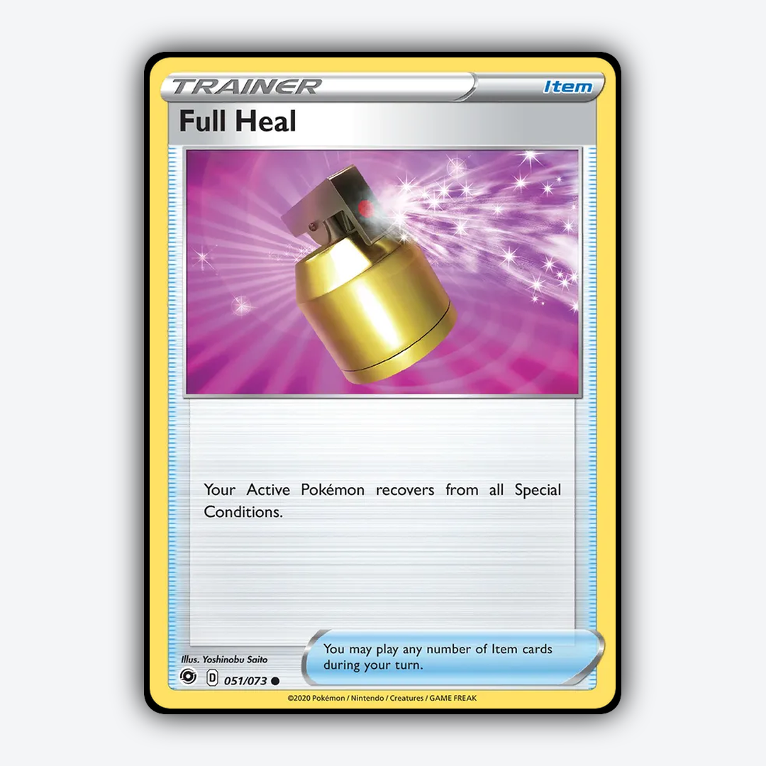 Full Heal 051/73 - Champion's Path Set - Card Rug