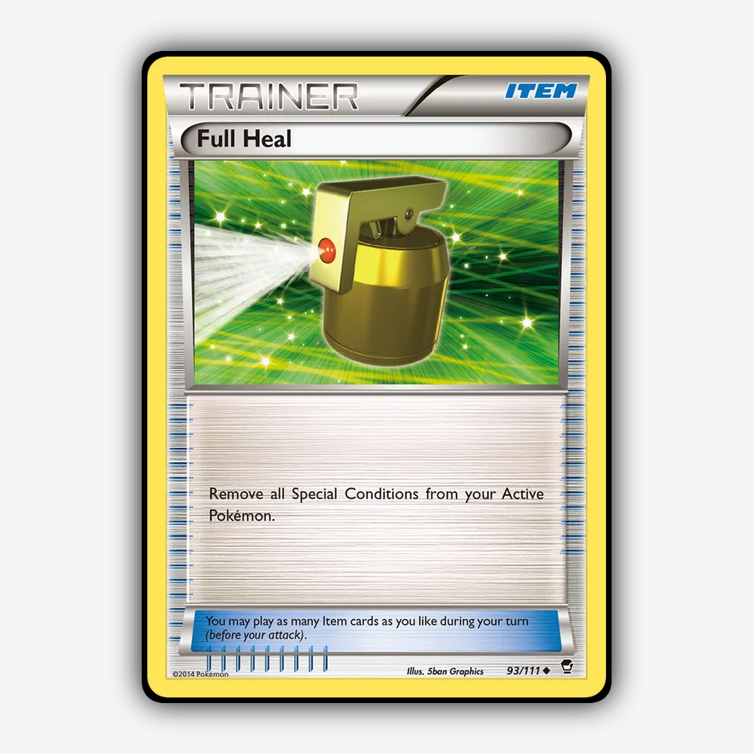 Full Heal 093/111 - Furious Fists Set - Card Rug