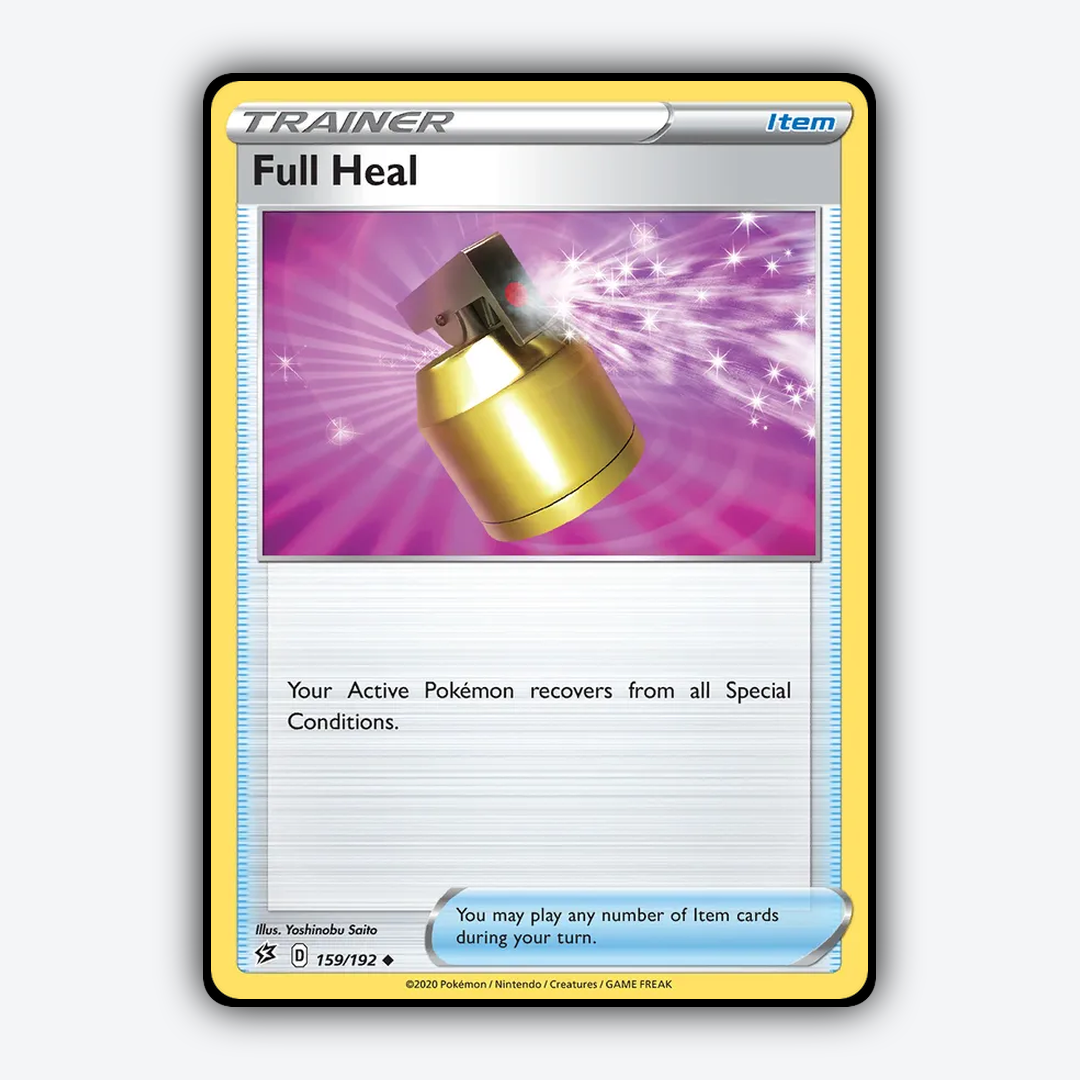 Full Heal 159/192 - Rebel Clash Set - Card Rug