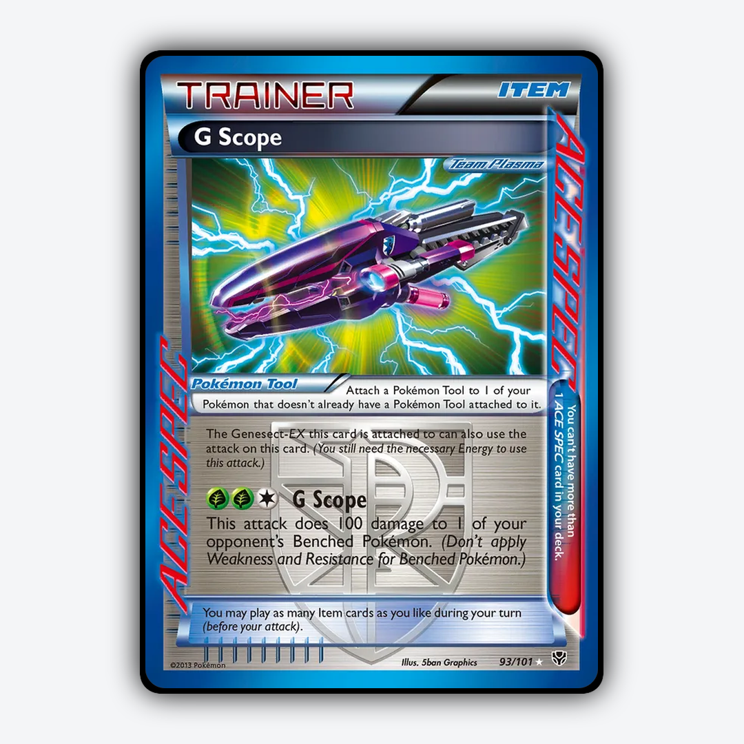 G Scope 093/101 - Plasma Blast Set - Card Rug