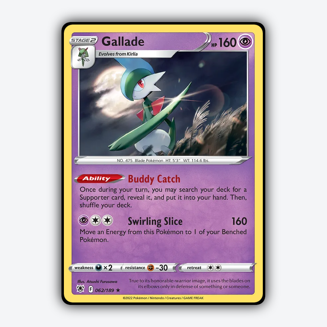 Gallade 062/189 - Astral Radiance Set - Card Rug