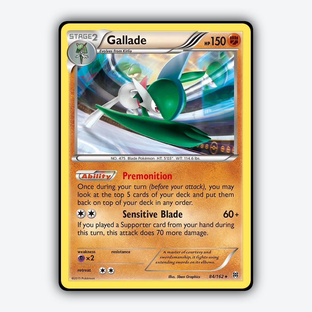 Gallade 084/162 - BREAKthrough Set - Card Rug
