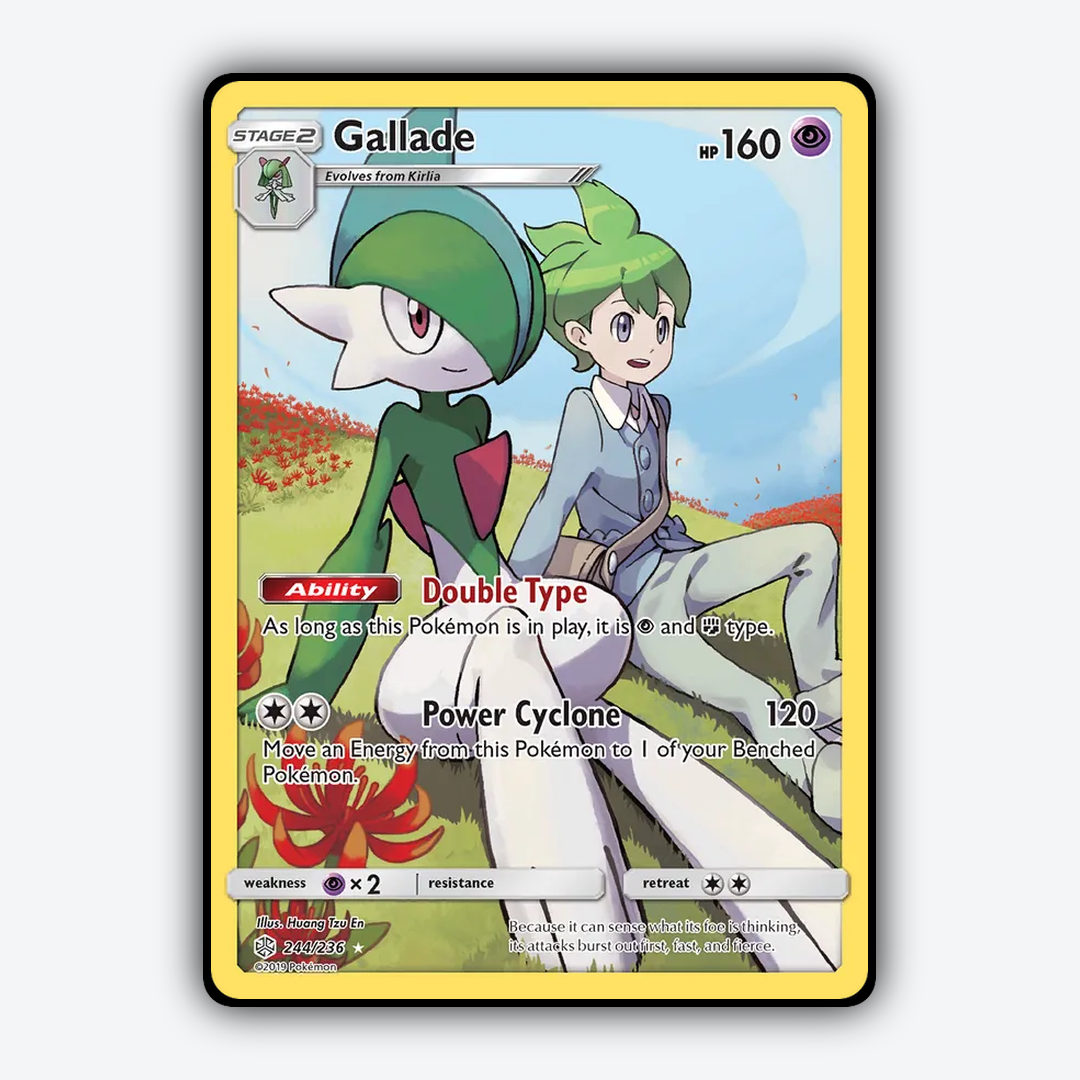 Gallade 244/236 - Cosmic Eclipse Set - Card Rug