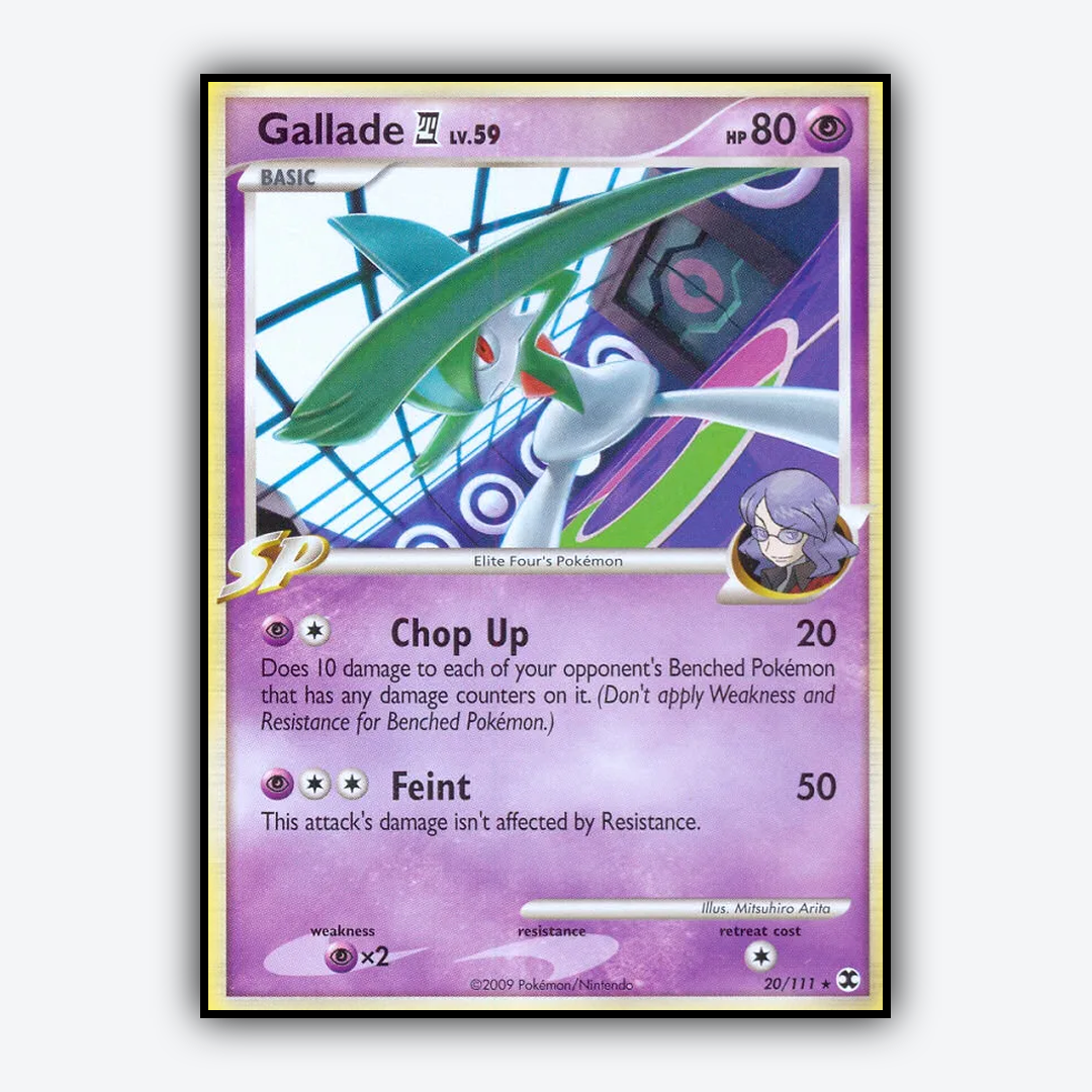 Gallade E4 020/111 - Rising Rivals Set - Card Rug