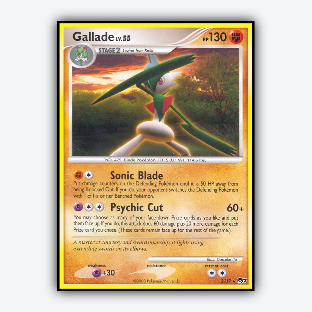 Gallade 002/17 - POP Series 7 Set - Card Rug