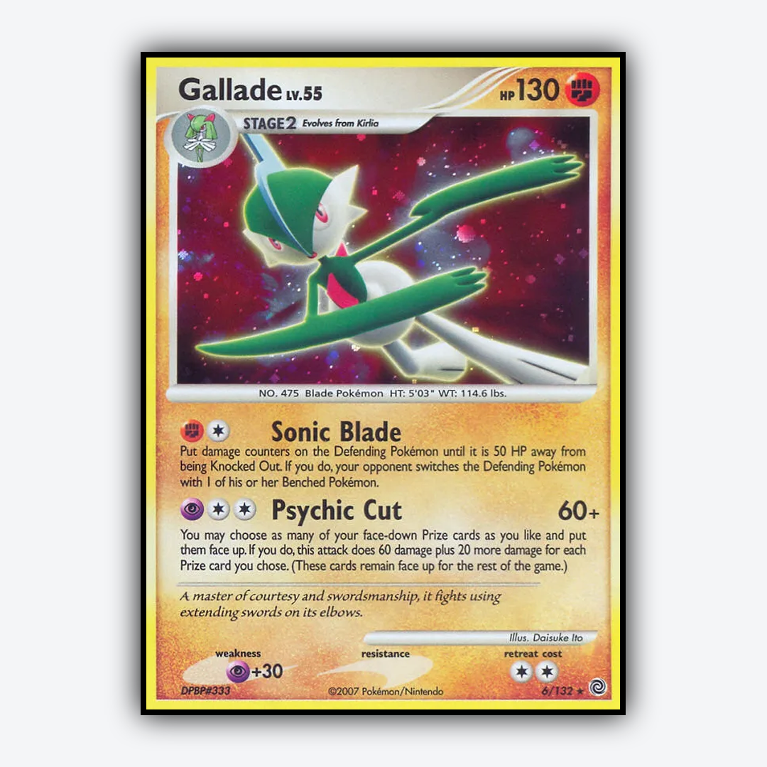 Gallade 006/132 - Secret Wonders Set - Card Rug
