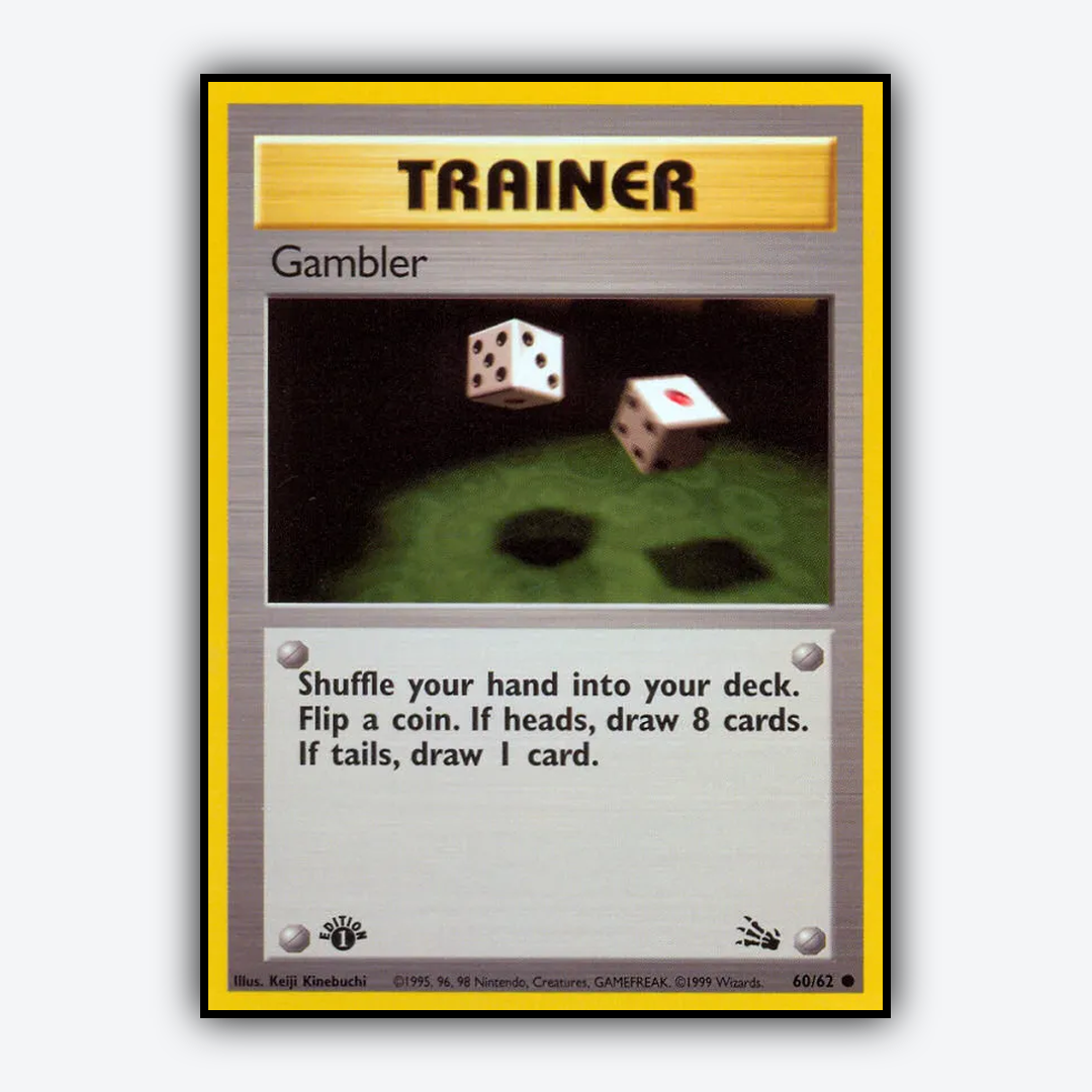 Gambler 060/62 - Fossil Set - Card Rug