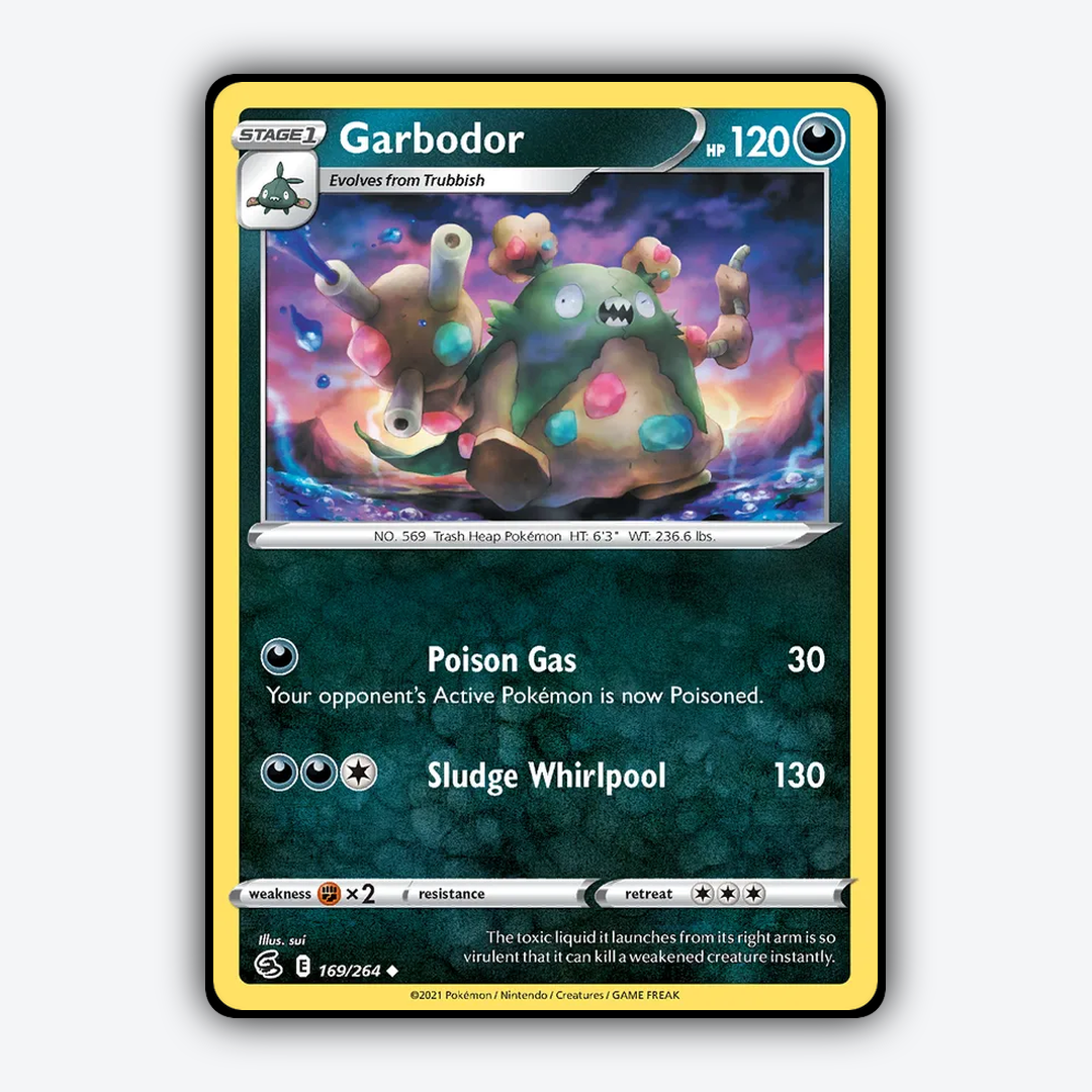 Garbodor 169/264 - Fusion Strike Set - Card Rug