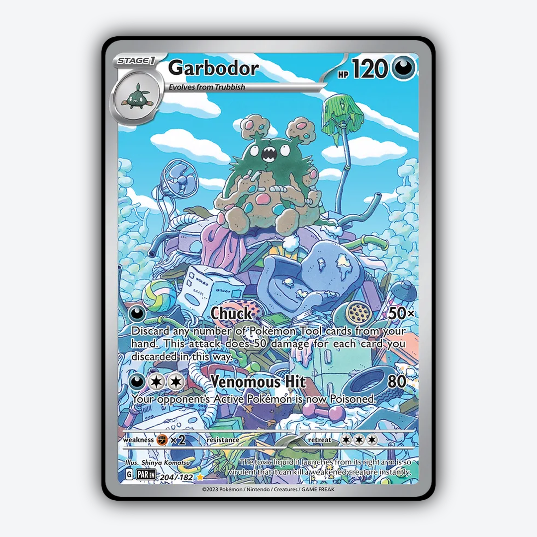 Garbodor #204 - Paradox Rift Set - Card Rug