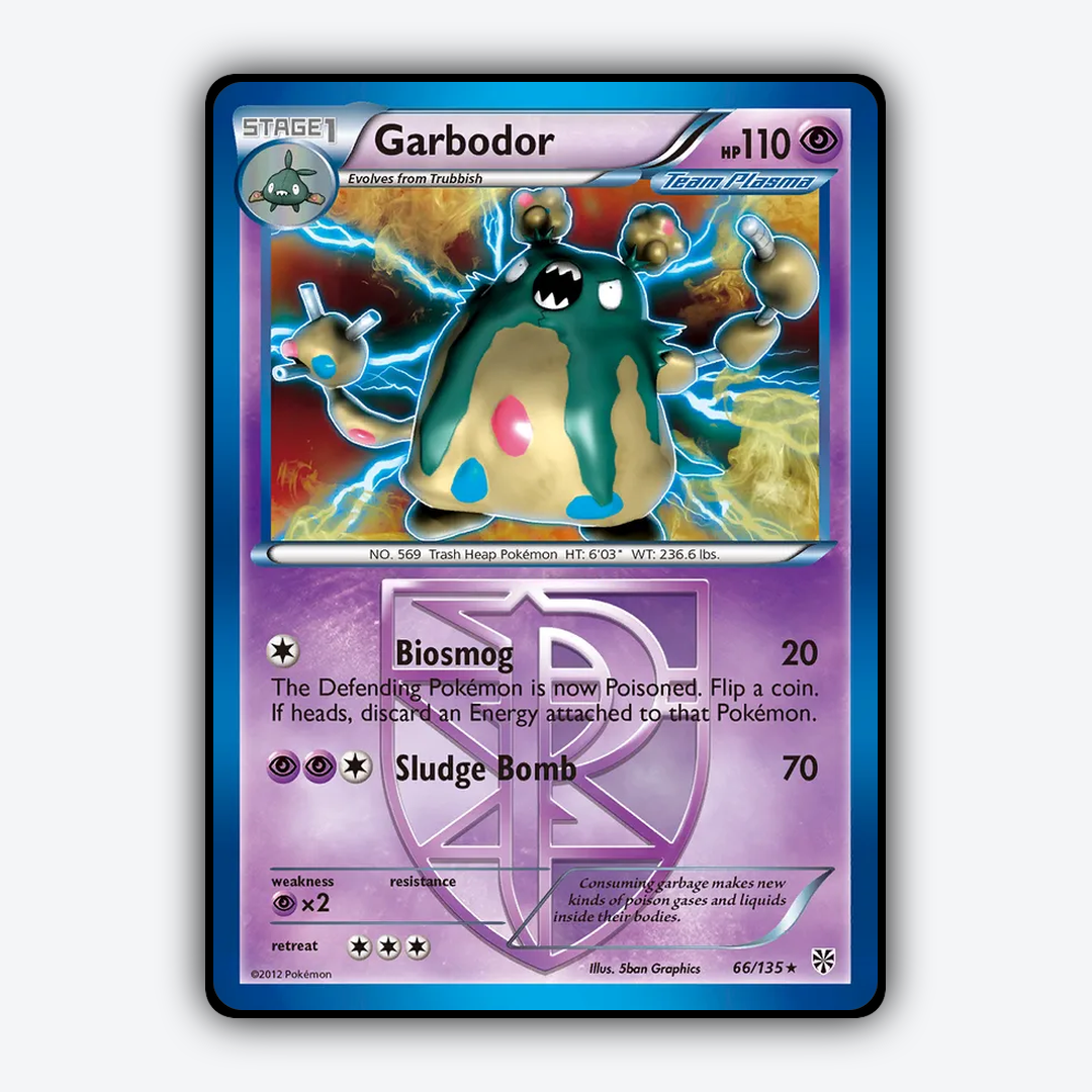 Garbodor 066/135 - Plasma Storm Set - Card Rug