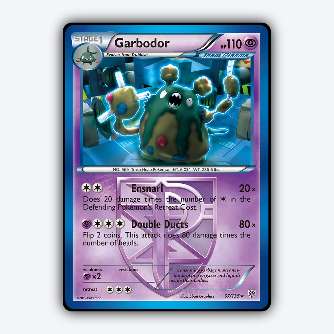 Garbodor 067/135 - Plasma Storm Set - Card Rug