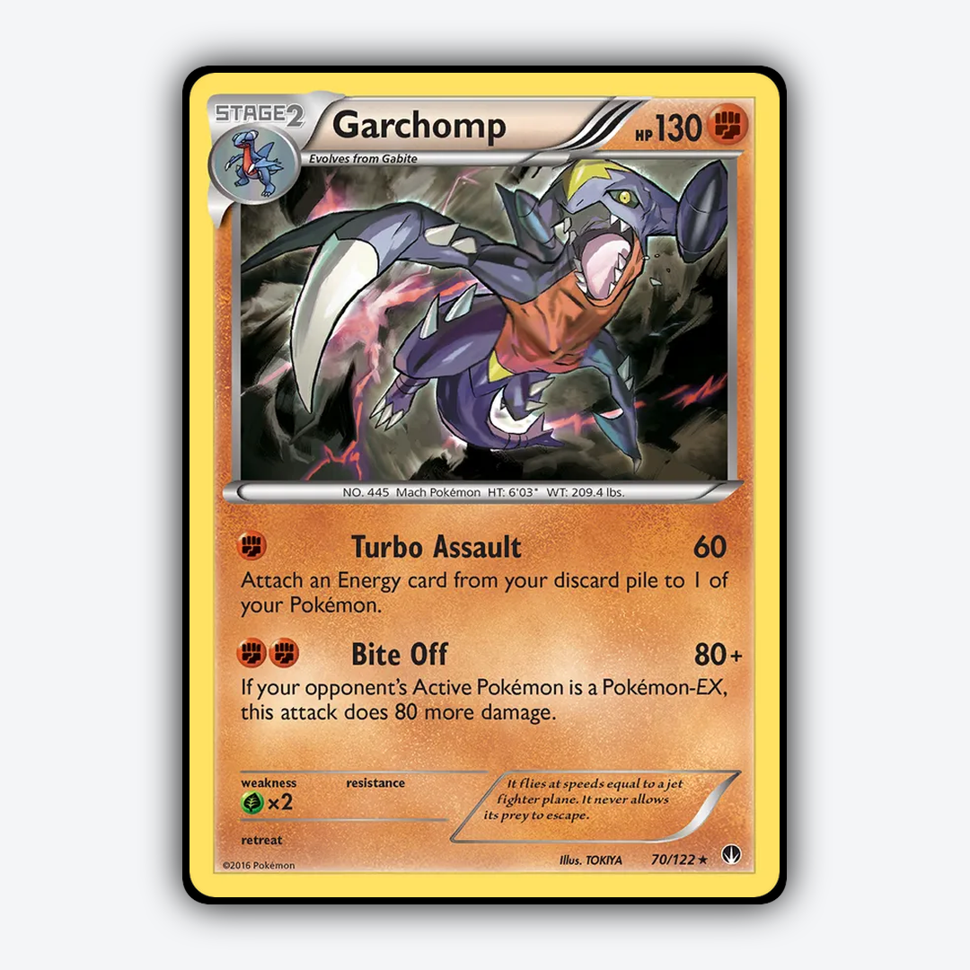 Garchomp 070/122 - BREAKpoint Set - Card Rug