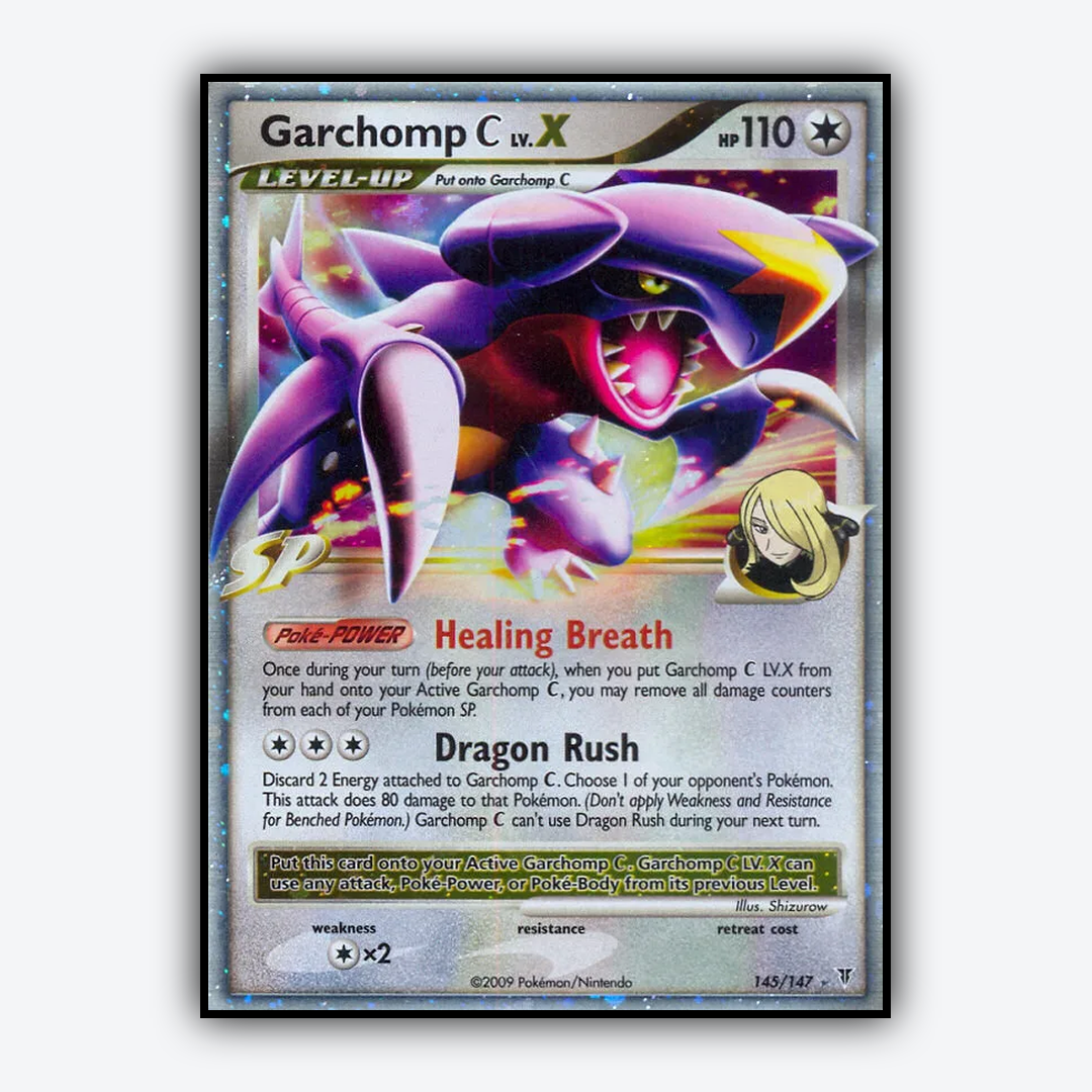 Garchomp C LV.X 145/147 - Supreme Victors Set - Card Rug