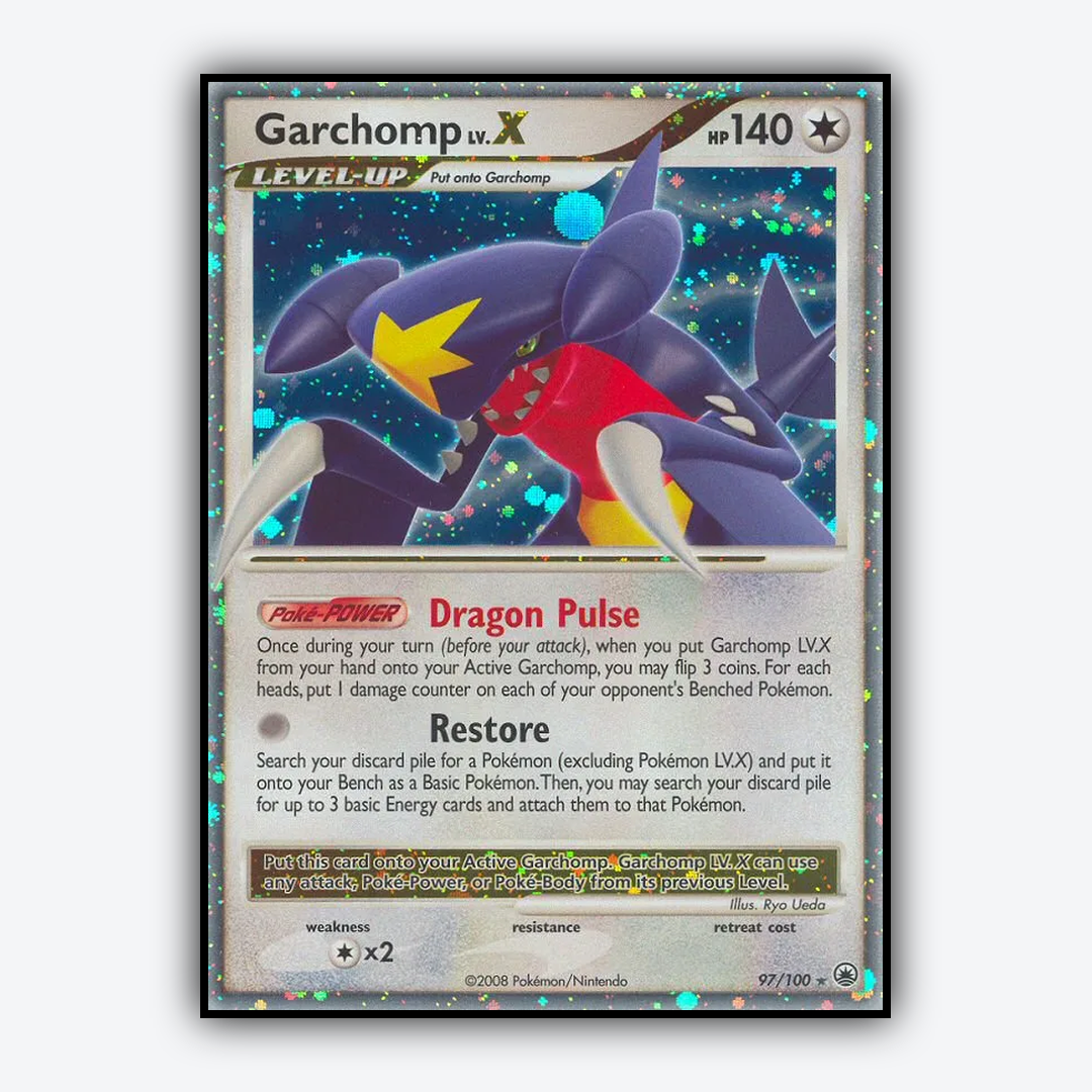 Garchomp LV.X 097/100 - Majestic Dawn Set - Card Rug