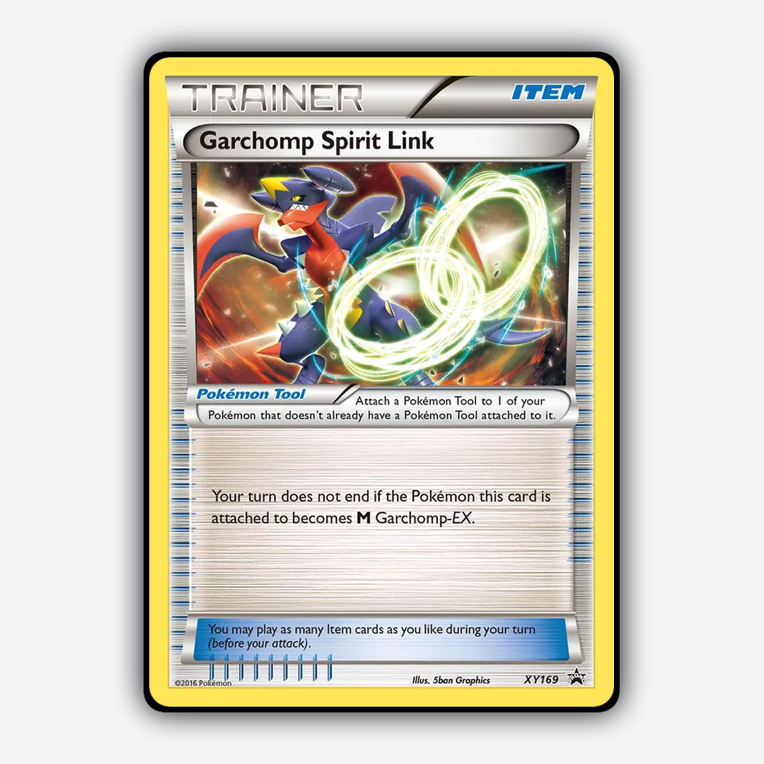 Garchomp Spirit Link #169 - XY Black Star Promos Set - Card Rug