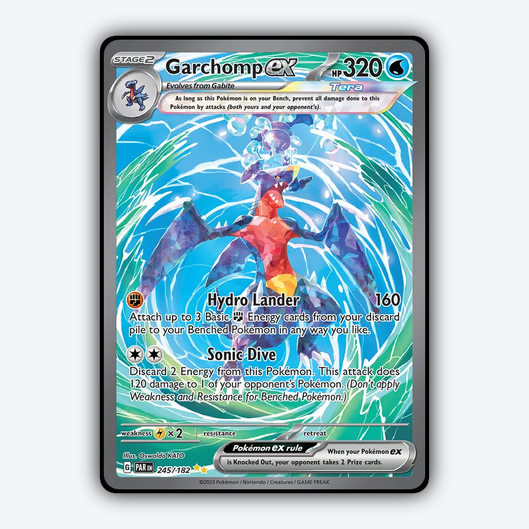 Garchomp ex #245 - Paradox Rift Set - Card Rug